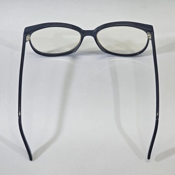 VINTAGE Liz Claiborne LC No. 12 Navy Blue Oversized Plastic Frames Glasses EUC - Picture 8 of 9